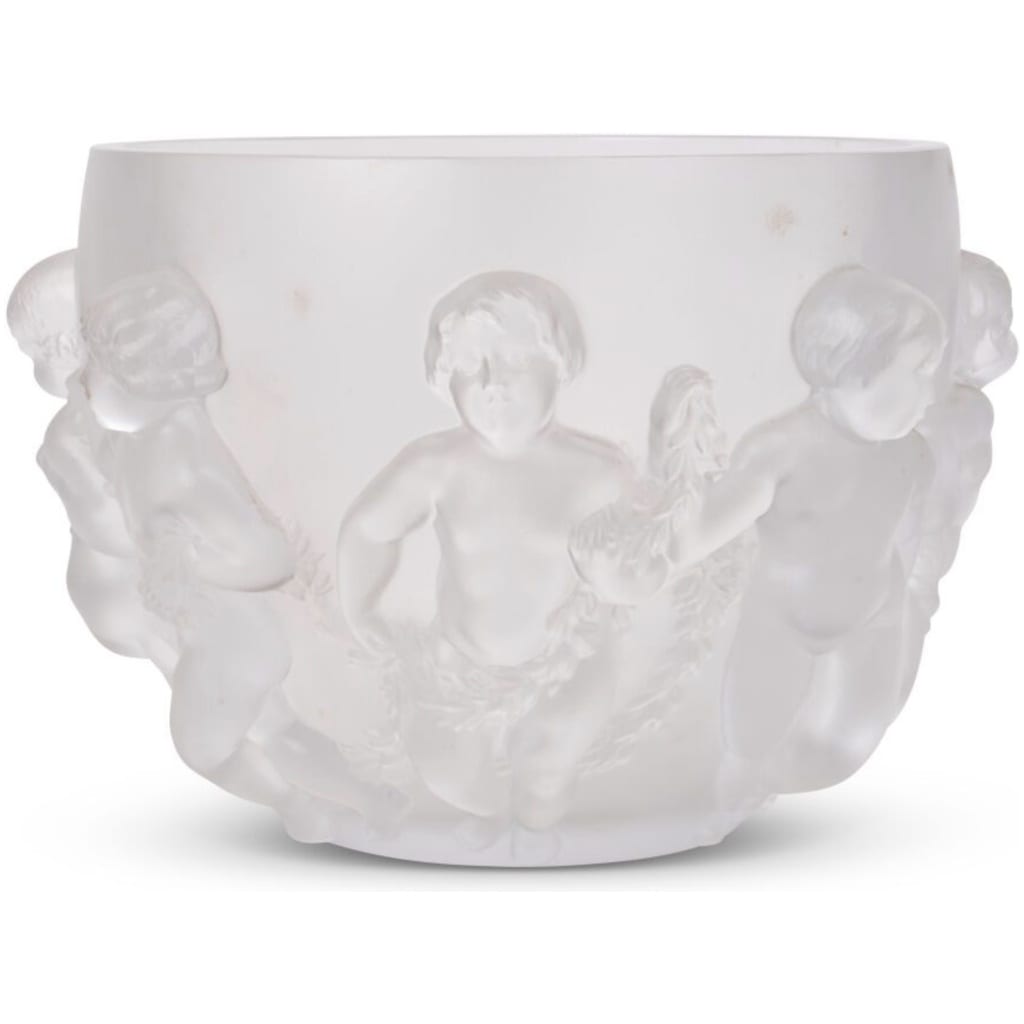 CRISTAL LALIQUE Vase modèle « Luxembourg ». 3