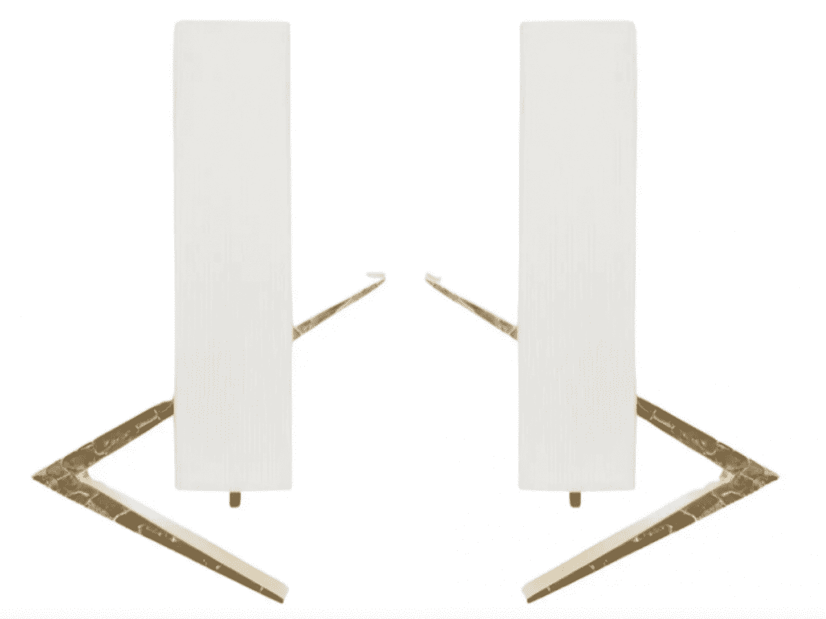 1960 Pair of sconces from Maison Arlus in gilded bronze