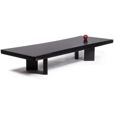 Perriand pour Cassina. Table basse « Plana ». Années 1990.