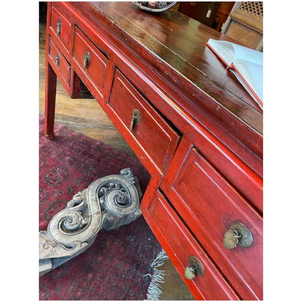 Magnificent old Chinese desk 10