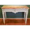 Console Louis XVI en bois peint. 18ème siècle. 10