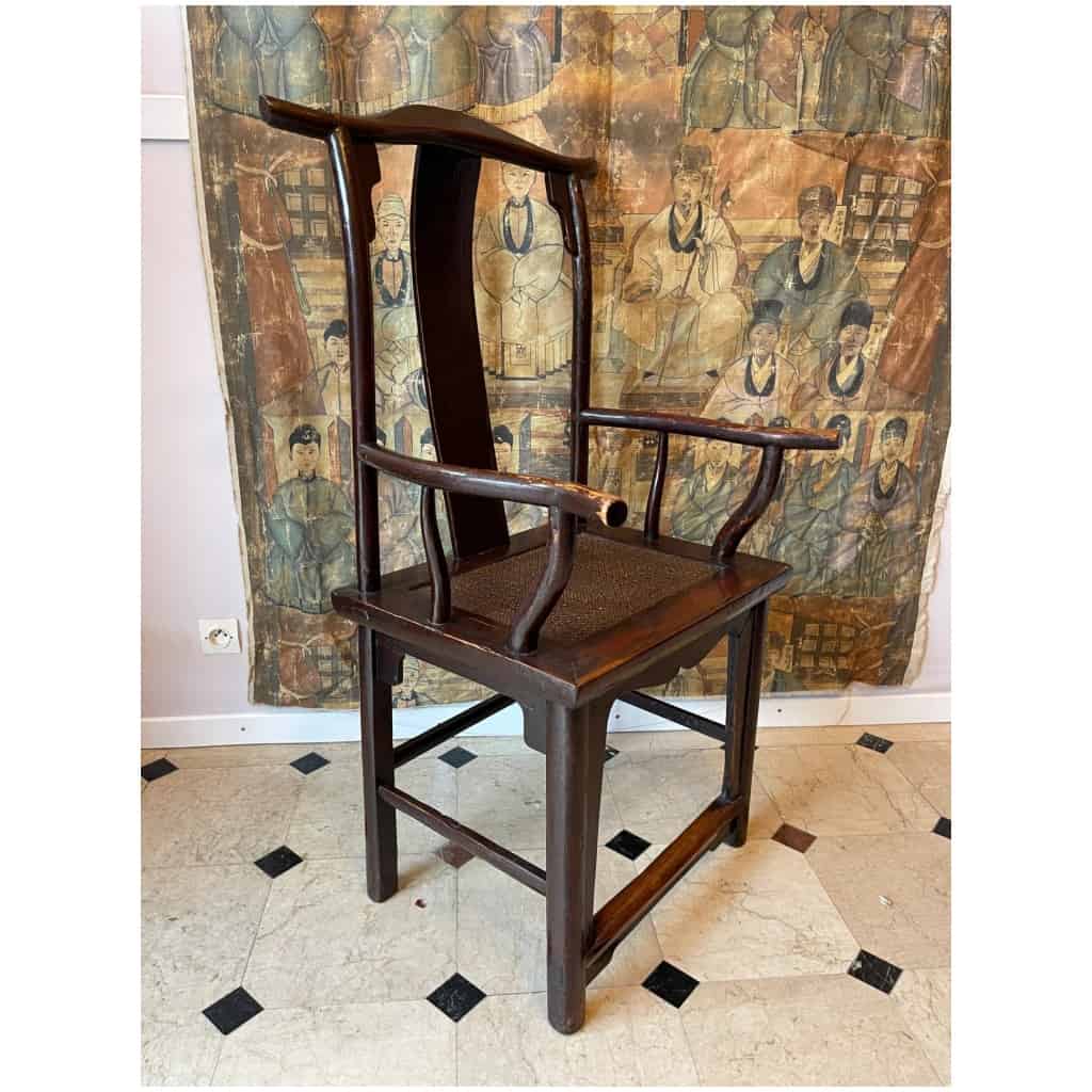 Armchair with lettered cap – Chinese antique 7