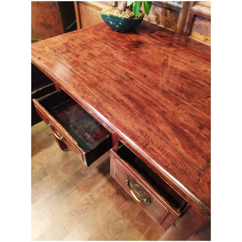 Old Chinese elm desk 4