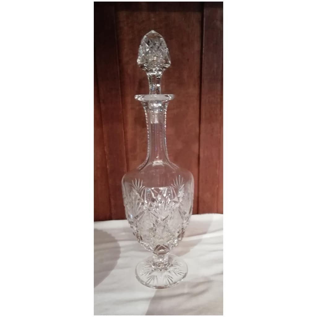 SERVICE DE VERRES 50 pièces EN CRISTAL SAINT LOUIS MODÈLE FLORENCE y compris son aiguière et sa carafe 8