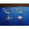 COUPES À CHAMPAGNE ET VERRES en cristal fort DANS LE GOÛT DE GEORGES CHEVALIER 9