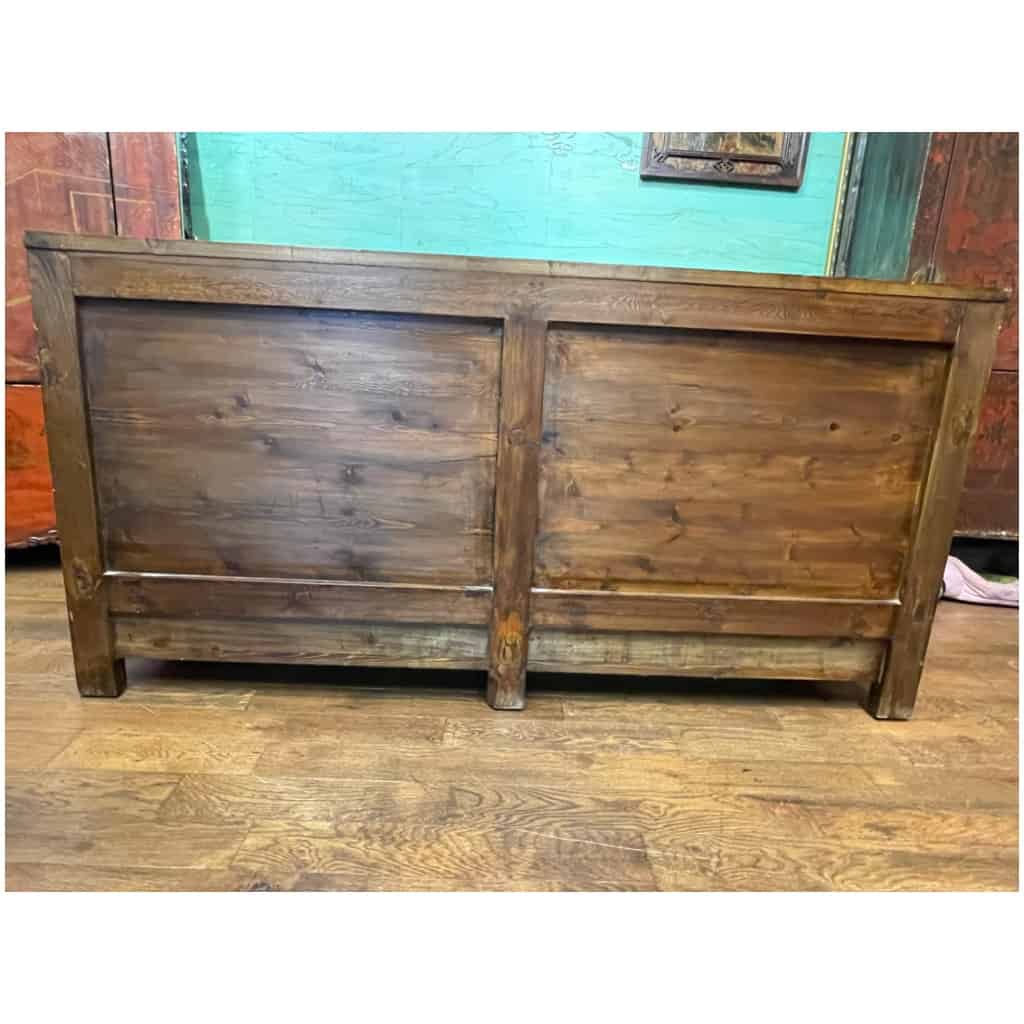 ANCIENT MONGOLIAN BUFFET 4 DOORS + 2 DRAWERS 9