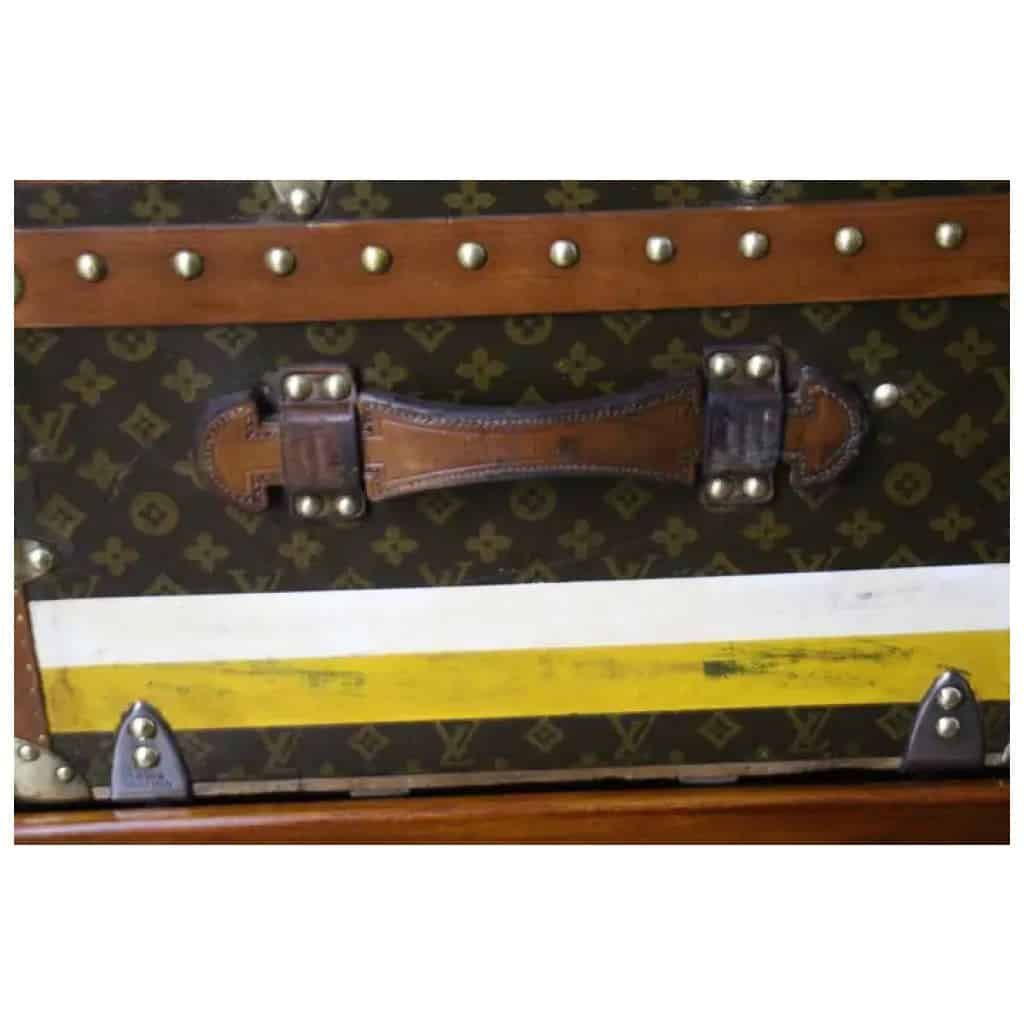 Malle Louis Vuitton des années 1920 , malle cabine Louis Vuitton 90 cm 9