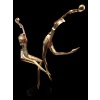 Sculpture aux deux danseurs estampillée Nowacyck oeuvre unique. 8