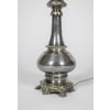 Paires de lampes en métal et bronze argenté. Circa 1880 11