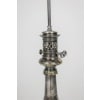 Paires de lampes en métal et bronze argenté. Circa 1880 10