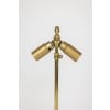 Paire de lampes en porcelaine de Paris et bronze doré. Circa 1850. 16