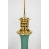 Paire de lampes en porcelaine de Paris et bronze doré. Circa 1850. 15