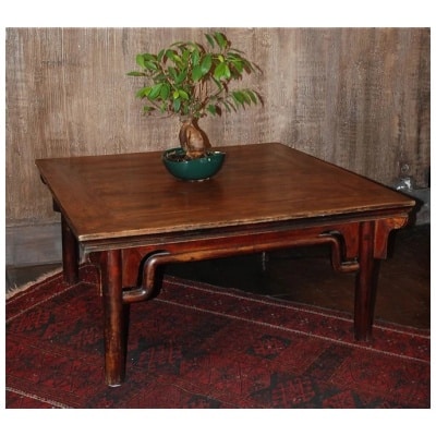 Old Chinese elm table