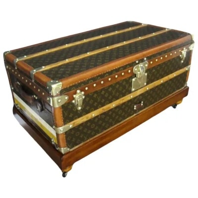 Louis Vuitton trunk from the 1920s, Louis Vuitton cabin trunk 90 cm