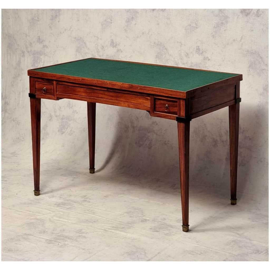Directoire Period Games Table – Rosewood & Ebony – 18th 5
