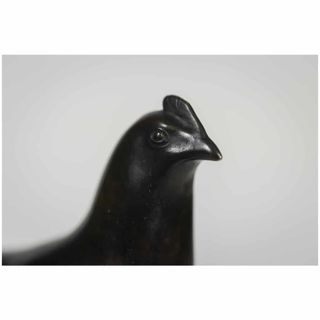 François Pompon. “Hen”, bronze, 2006 print. 7