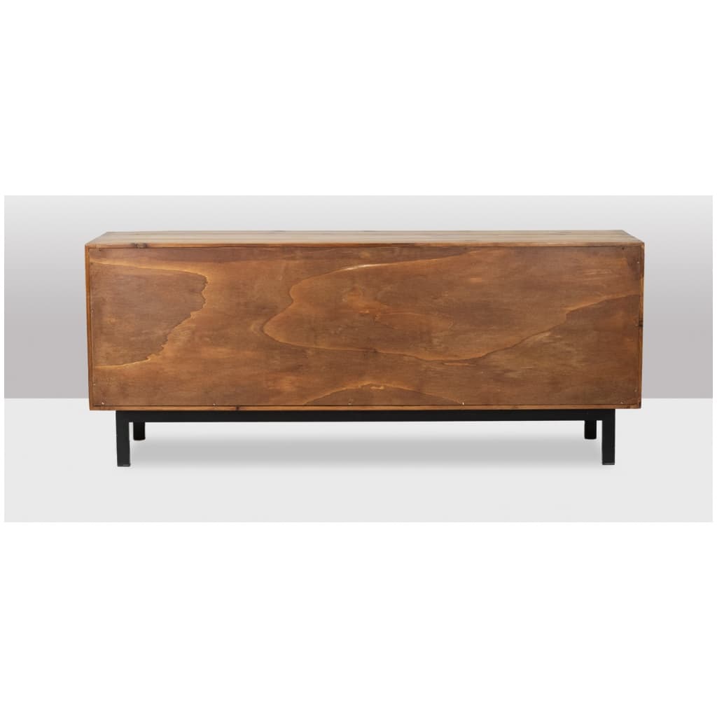 Ate Van Apeldoorn. Pitch pine sideboard. 1970s. 13