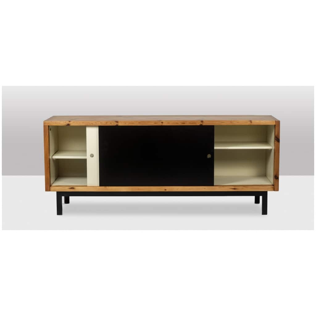 Ate Van Apeldoorn. Pitch pine sideboard. 1970s. 9