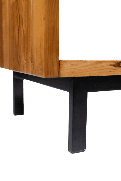 Ate Van Apeldoorn. Pitch pine sideboard. 1970s. 4