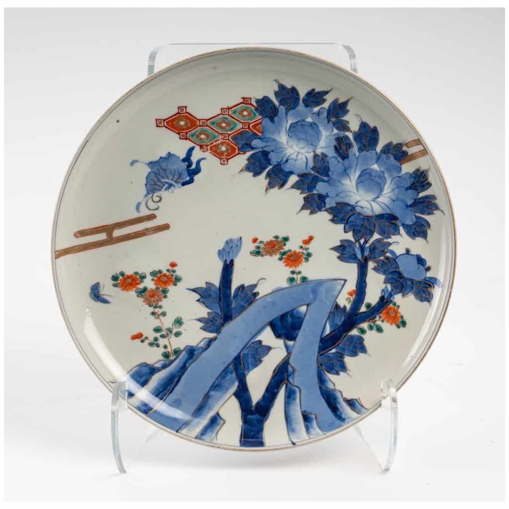 Grand plat japonais en porcelaine 3