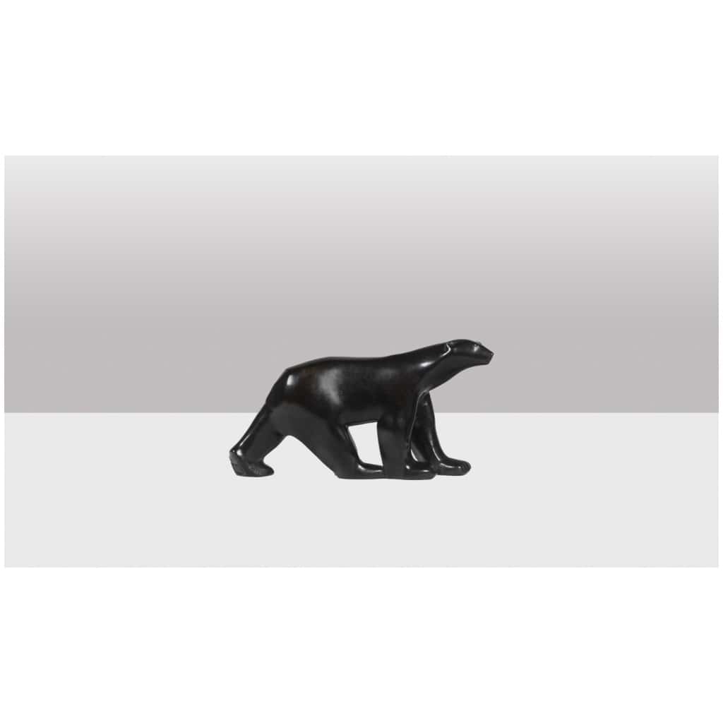 François Pompon. “White Bear”, bronze, 2006 print. 8