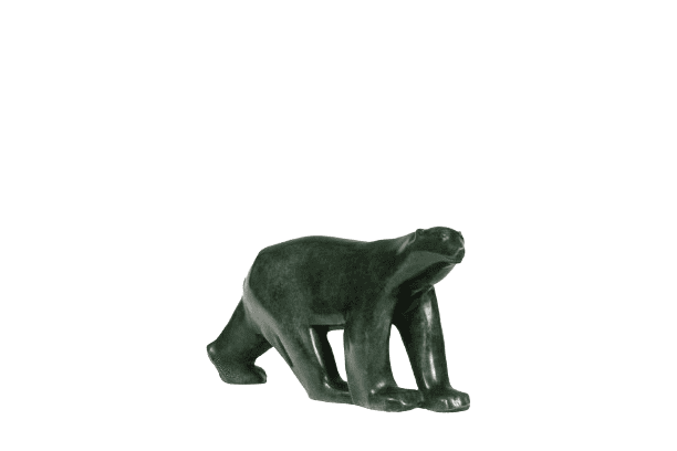 François Pompon. « Ours blanc », bronze, tirage de 2006. 3