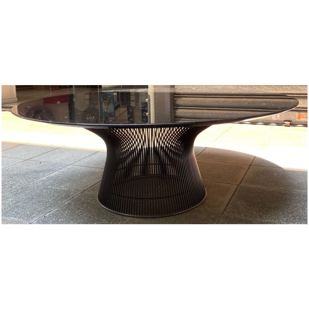 Coffee table by Warren Platner – Knoll bronze limited edition 2020 4