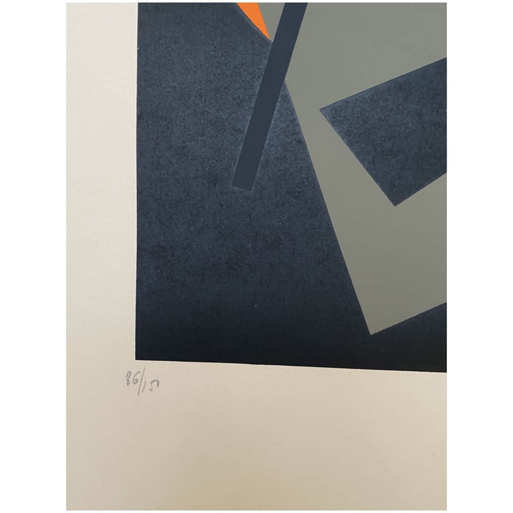 Suprematism Silkscreen by Nadia Leger 6