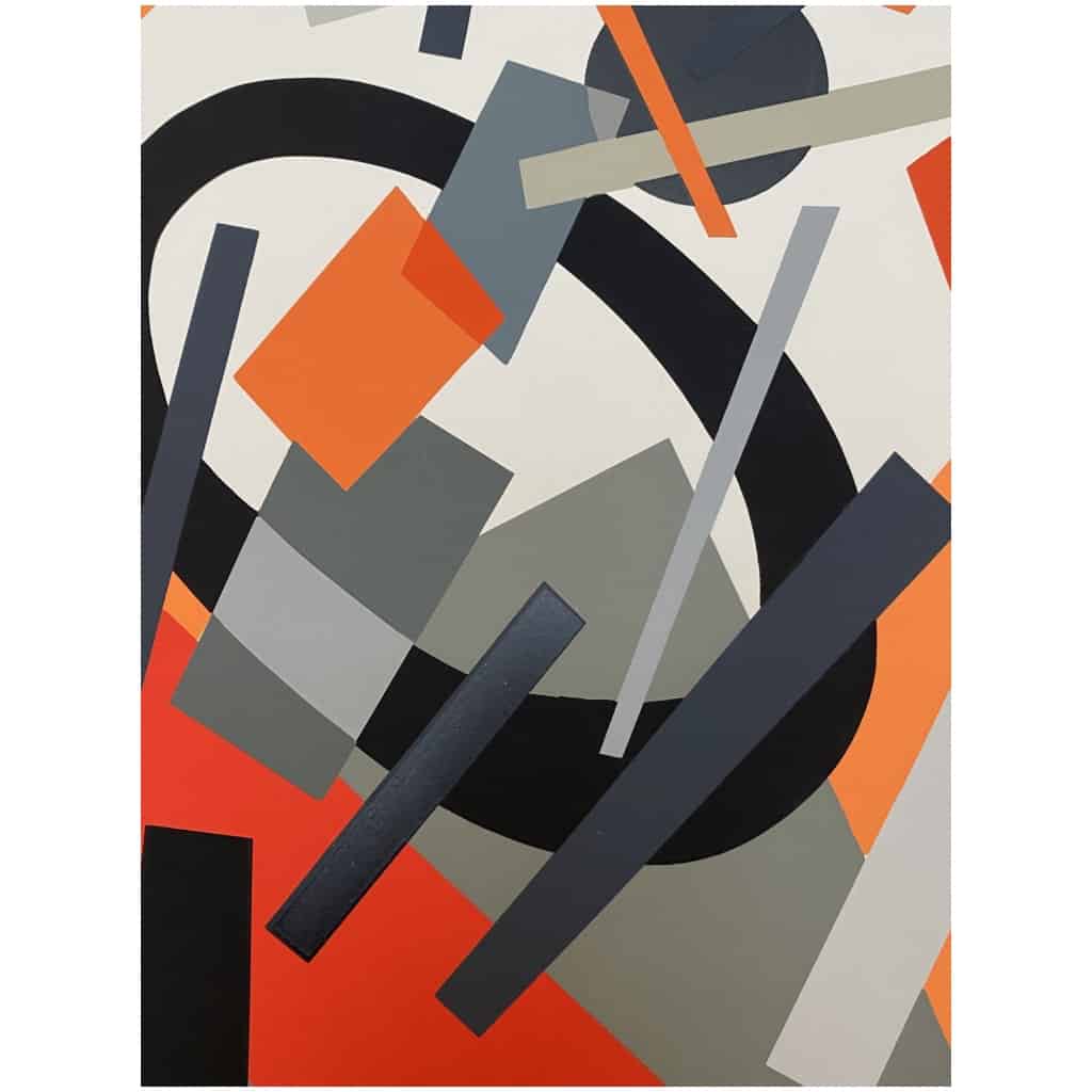 Suprematism Silkscreen by Nadia Leger 8