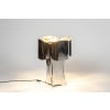 Lampe « quadrilobe » en métal poli. Années 1970. 9