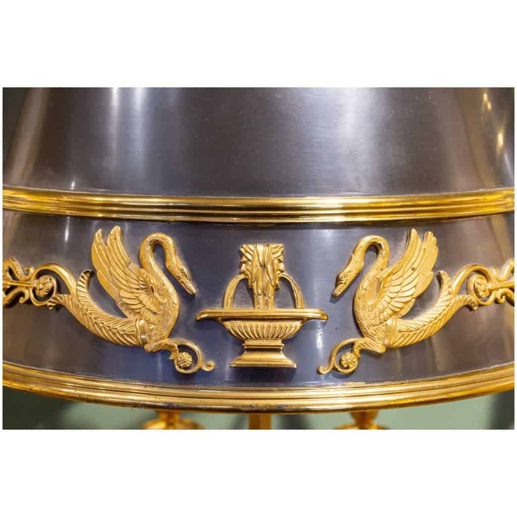 Grandes Paire De Lampes Bouillottes En Bronze De Style Louis XVI. 5