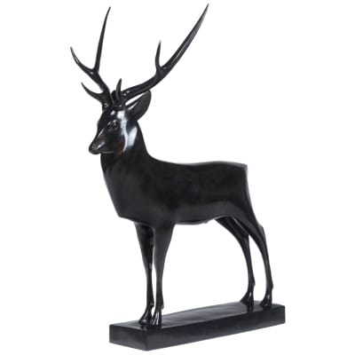 François Pompon. “Grand Cerf”, bronze, 2006 print.