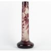 Emile Gallé – Grand Vase Glycines Verre Multicouche Dégagé à l’Acide 11
