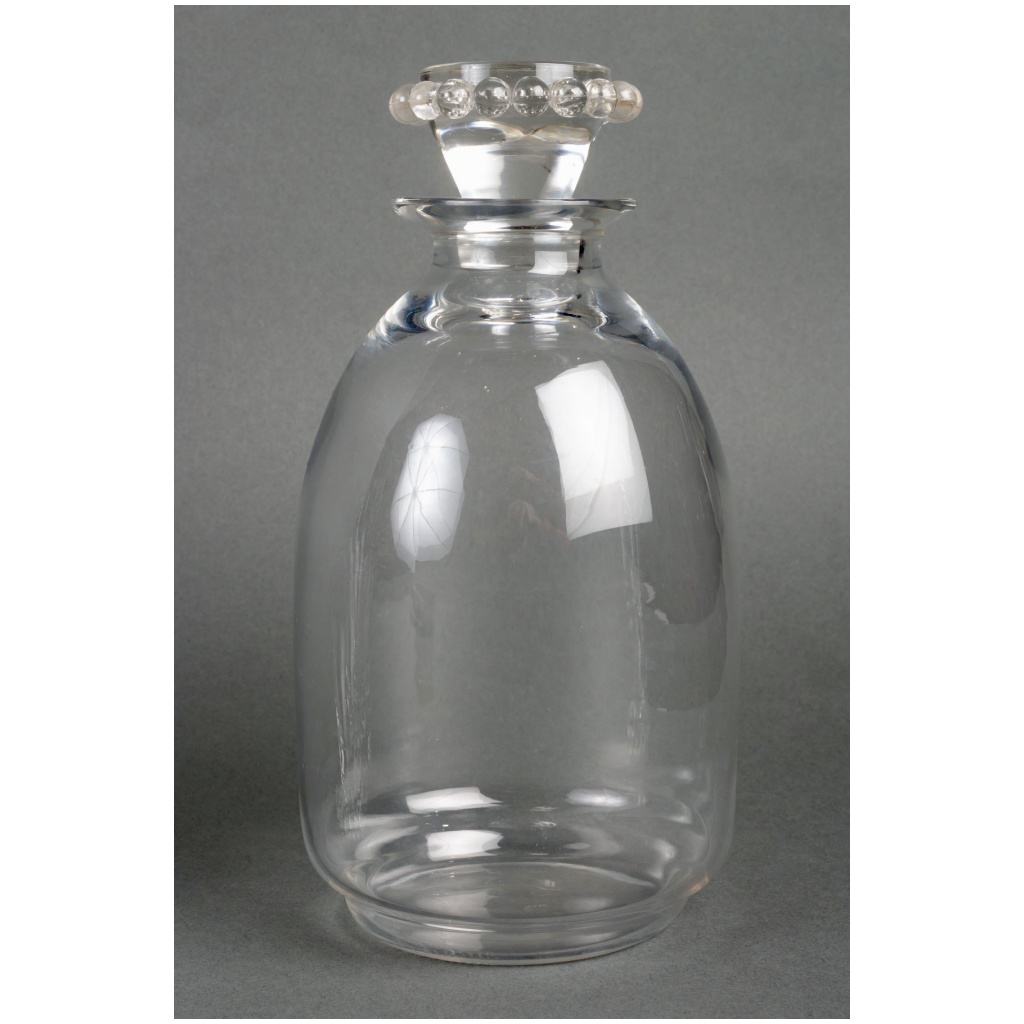 1935 René Lalique – Andlau White Glass Ball Glass Service – 34 Pieces 7
