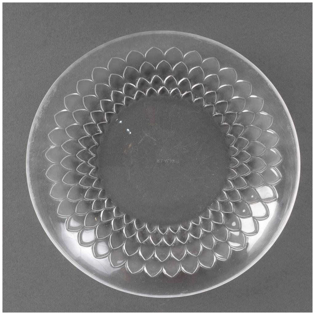 1931 René Lalique – Saint Cyr Glass Table Service 6 Bowls 6 Plates 7