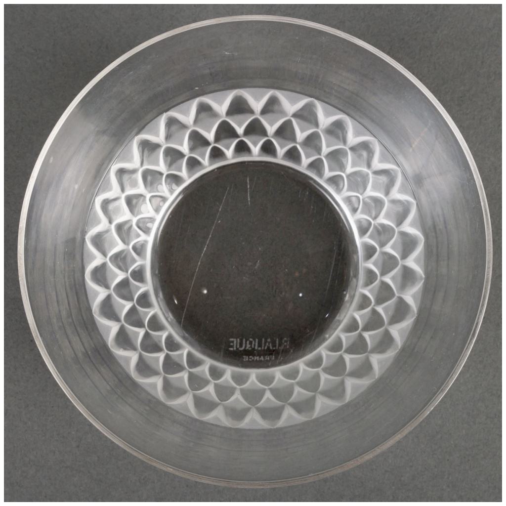 1931 René Lalique – Saint Cyr Glass Table Service 8 Bowls 8 Plates 9
