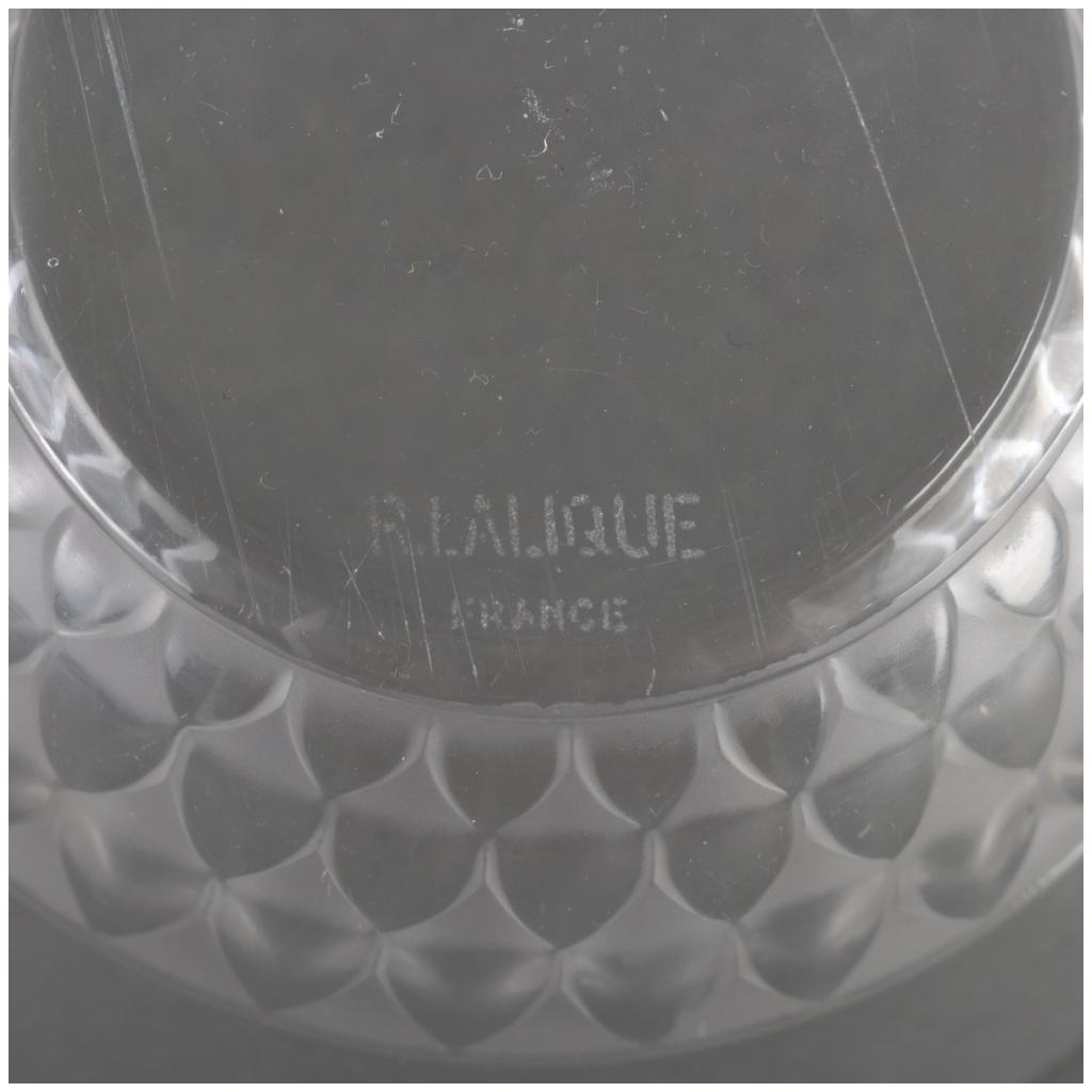 1931 René Lalique – Service De Table Saint Cyr Verre 8 Bols 8 Assiettes 11