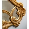Miroir rocaille en bois doré 19è 35
