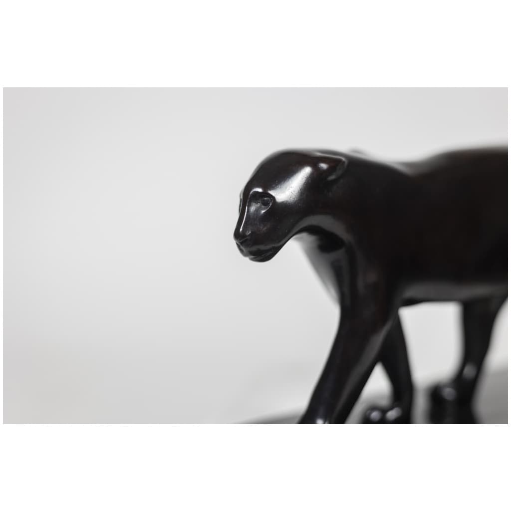 François Pompon. “Black Panther”, bronze, 2006 print. 8