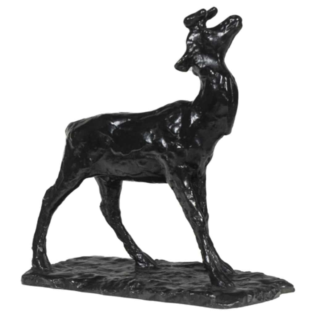 François Pompon. “Deer Bramant”, bronze, 2006 print. 3