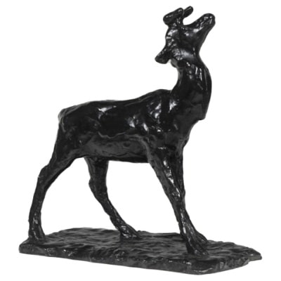 François Pompon. “Deer Bramant”, bronze, 2006 print.