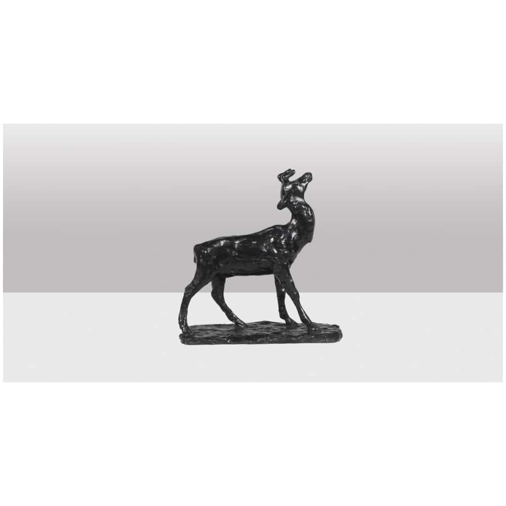 François Pompon. “Deer Bramant”, bronze, 2006 print. 11