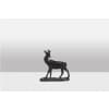 François Pompon. « Cerf Bramant », bronze, tirage de 2006. 23