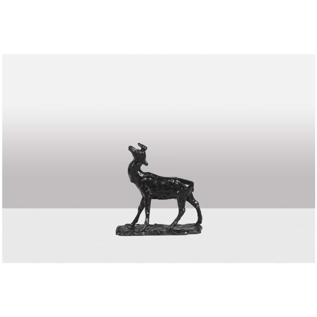 François Pompon. “Deer Bramant”, bronze, 2006 print. 10