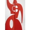 Antonine de Saint Pierre. Sculpture « Jouve » en rouge. Année 2024. 13
