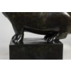 François Pompon. « Hippopotame », bronze, tirage de 2006. 21