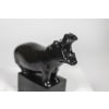 François Pompon. « Hippopotame », bronze, tirage de 2006. 19