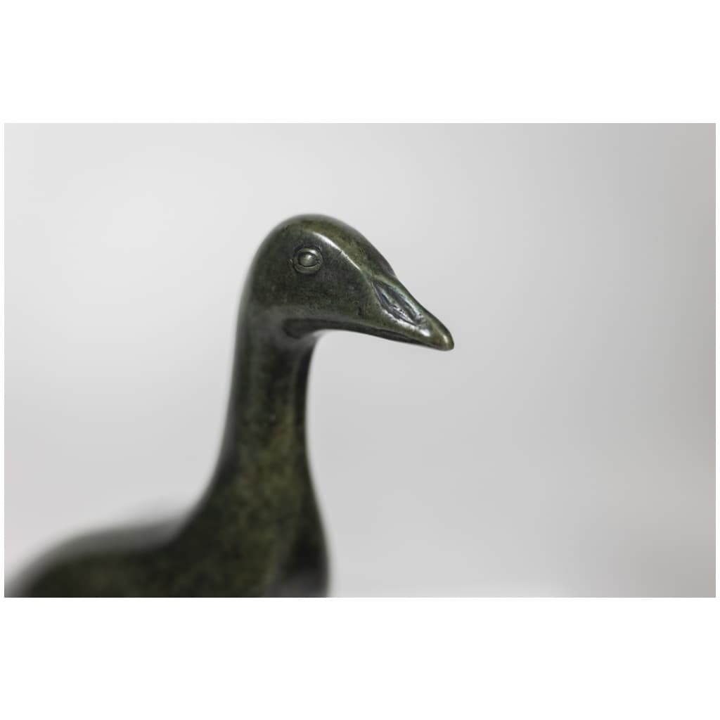 François Pompon. “Goose”, bronze, 2006 print. 4