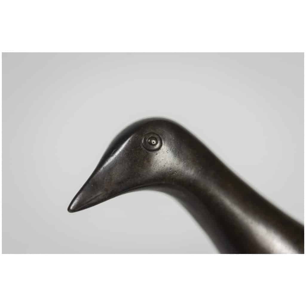 François Pompon. “Moorhen”, bronze, 2006 print. 13