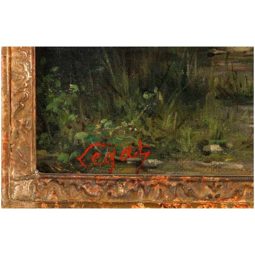 Léon LEGAT (1829-1892). The Undergrowth. 9